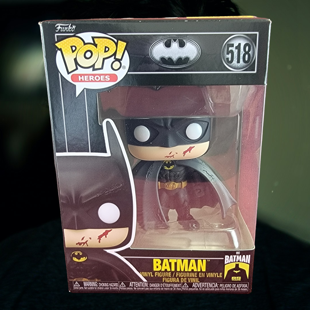 Batman funko # 518 (nib)
With pop protector