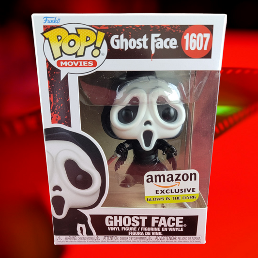 Ghost face amazon exclusive funko # 1607 (nib)
With pop protector