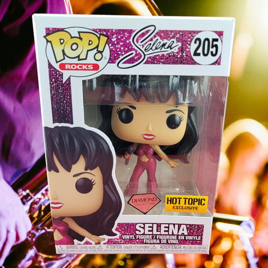 Selena hot topic exclusive funko # 205 (nib)
With pop protector