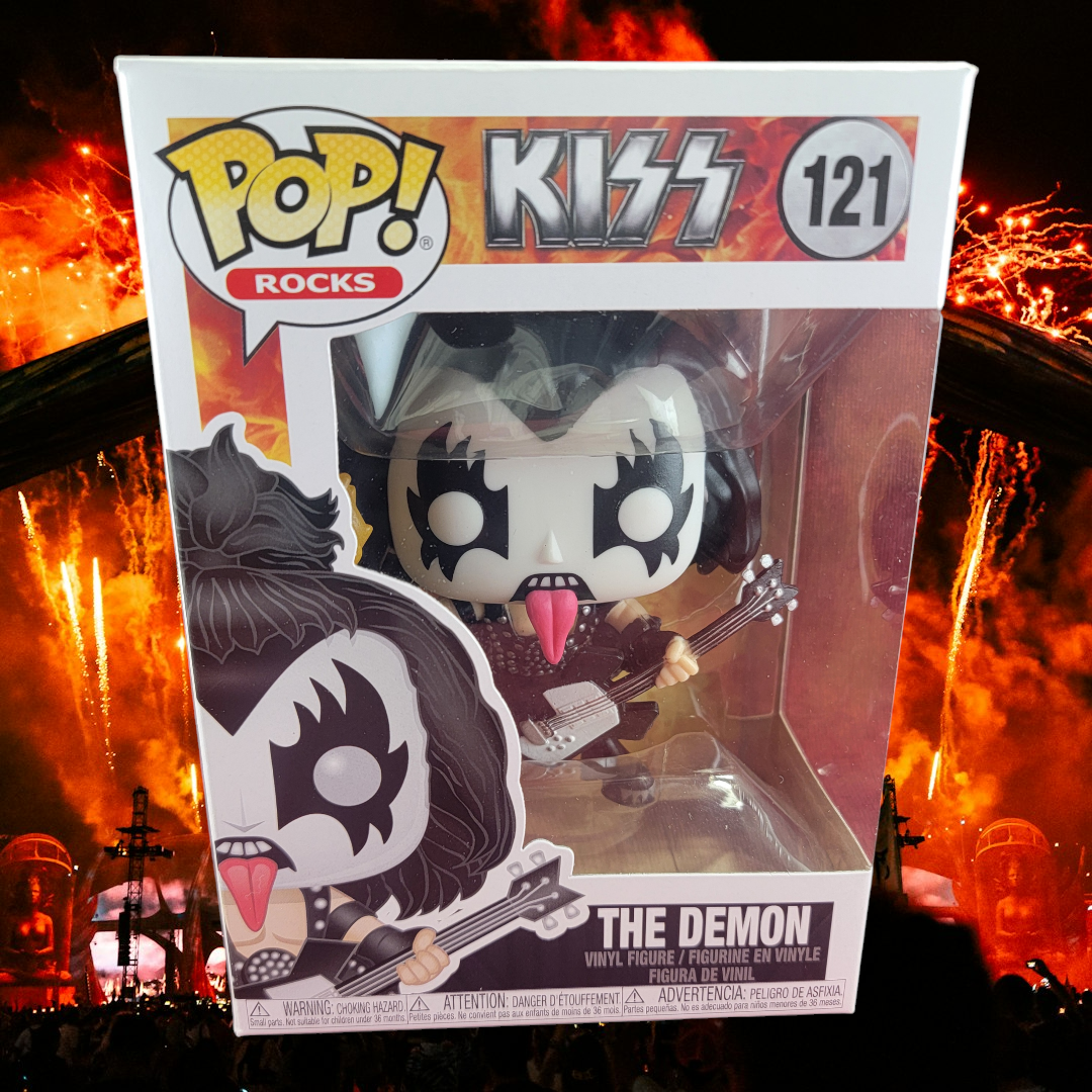 The demon funko # 121 (nib) With pop protector