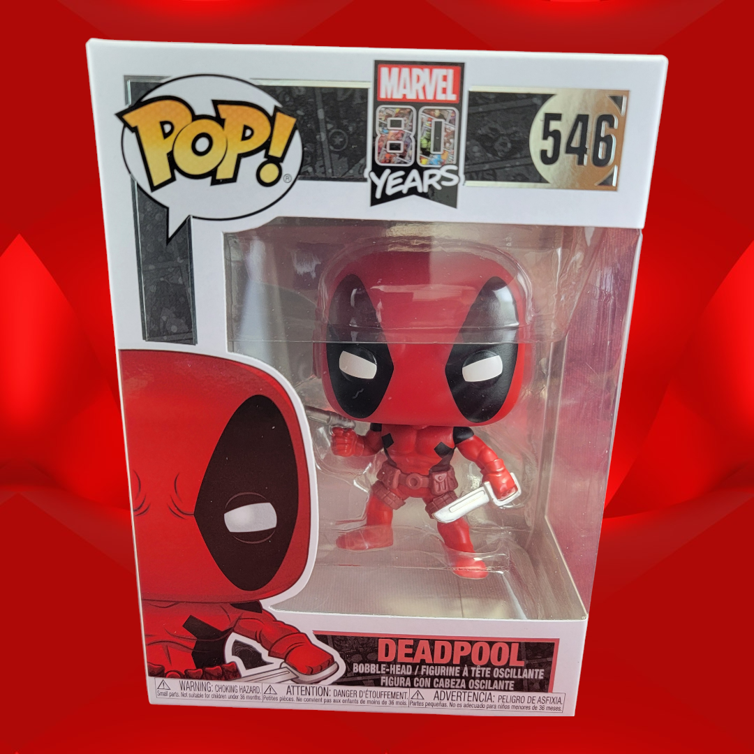 Deadpool # 546 funko (nib)
With pop protector