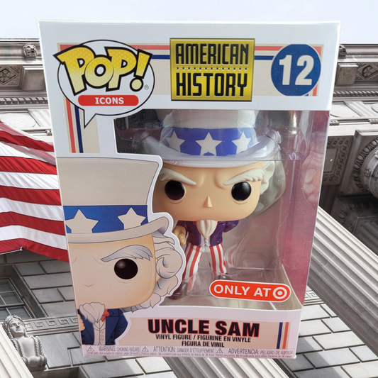 Uncle sam target exclusive # 12 funko (nib) with pop protector