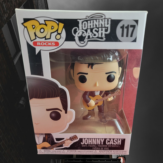 Johnny Cash funko # 117 (nib)
With pop protector