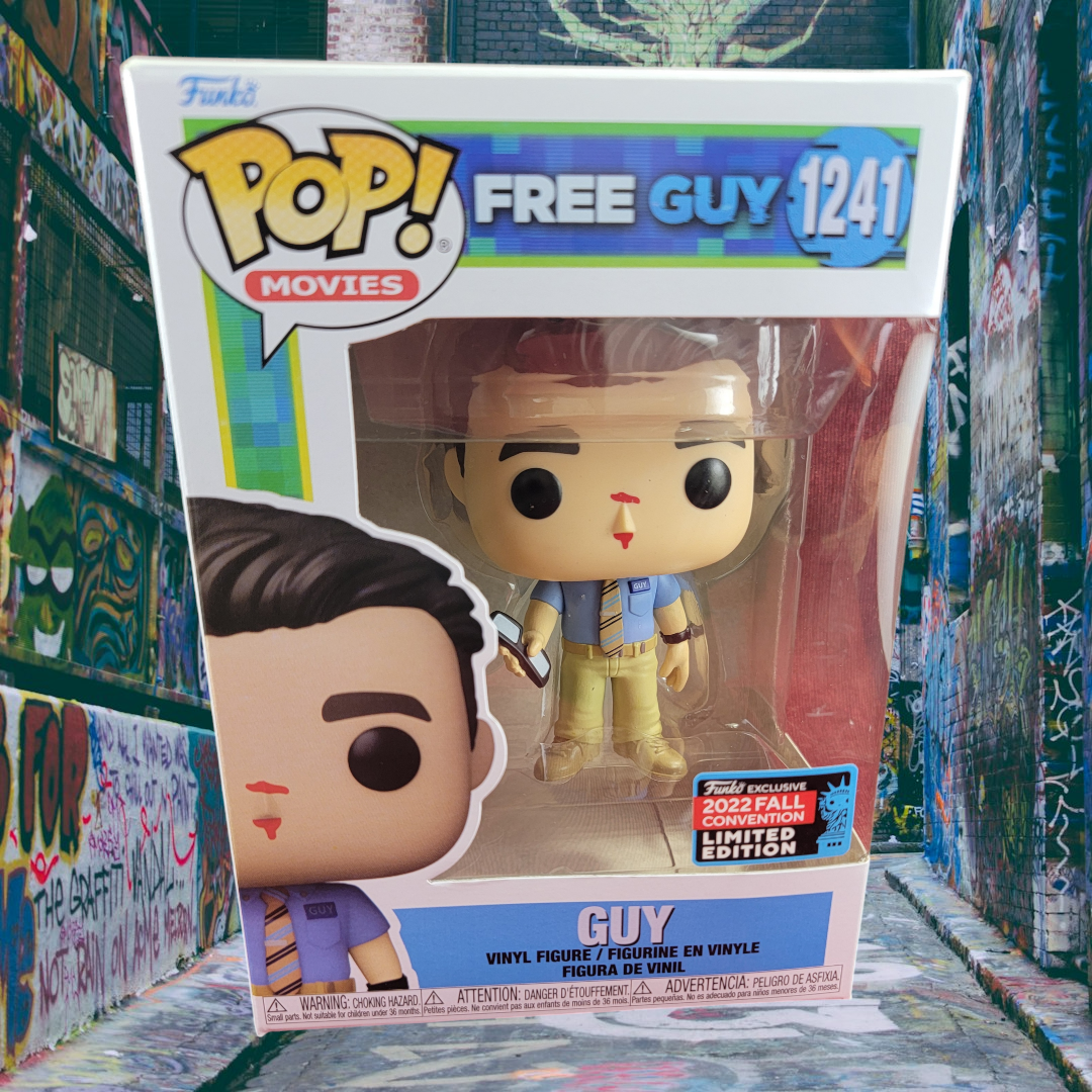 Guy 2021 fall convention exclusive funko # 1241 (nib)
With pop protector