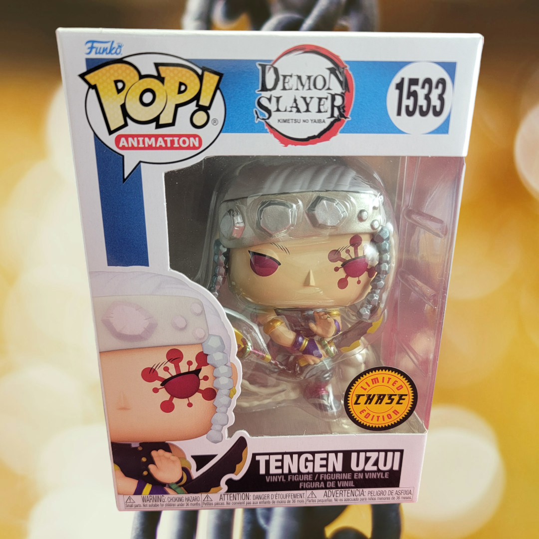 Tengen uzui chase exclusive funko # 1533 (nib)
With pop protector