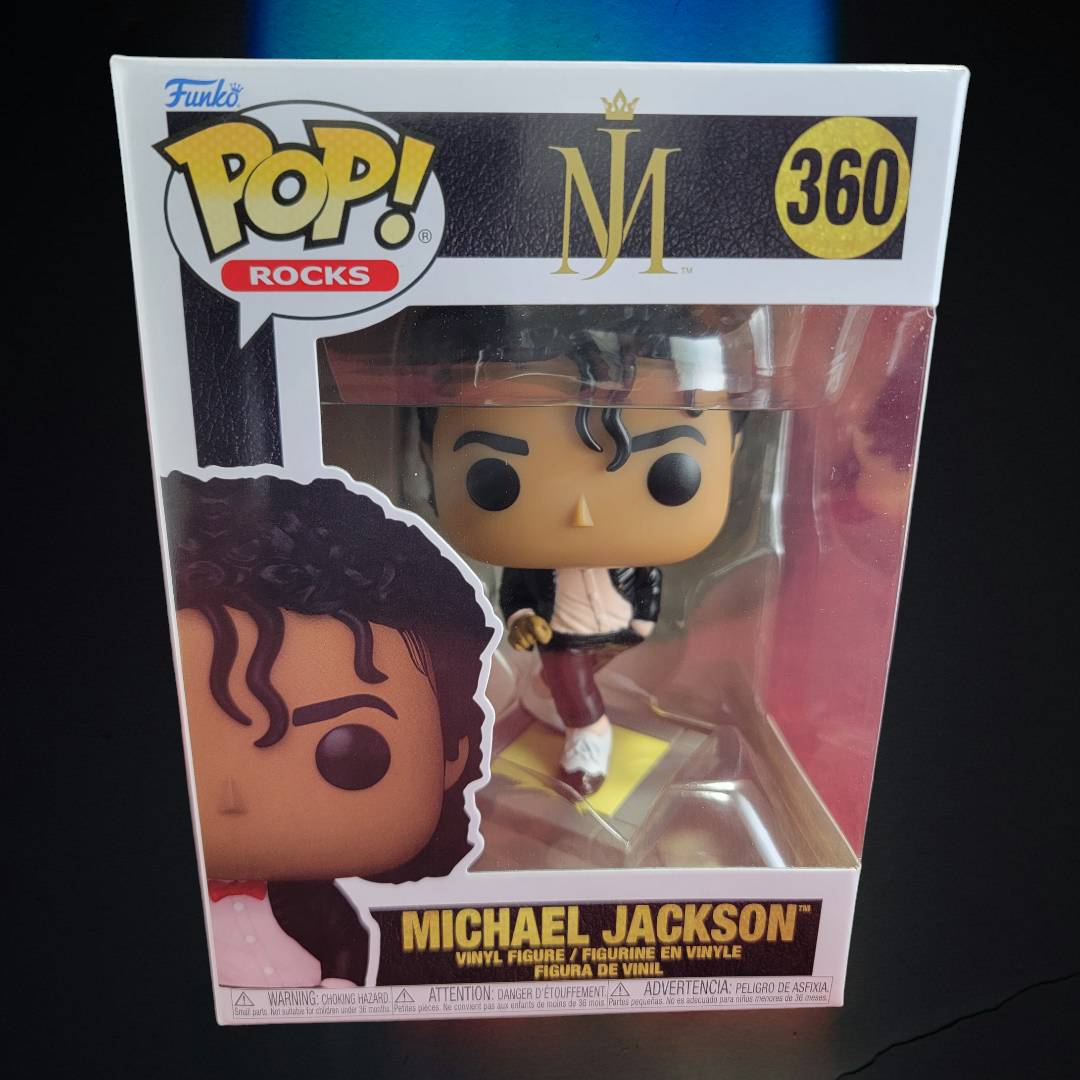 Michael jackson funko # 360 (nib)
With pop protector