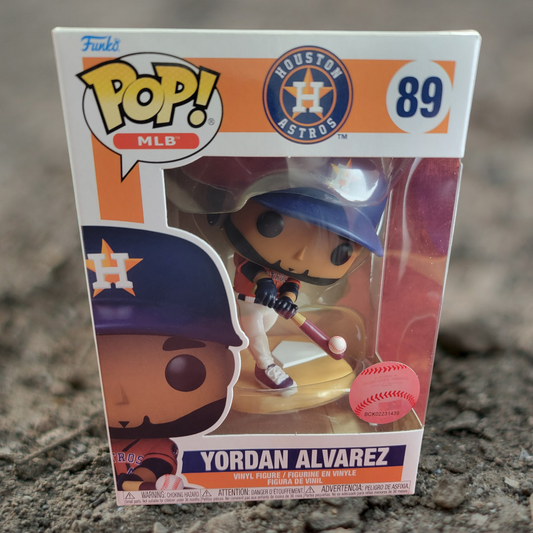 Yordan Alvarez funko # 89 (nib)
With pop protector