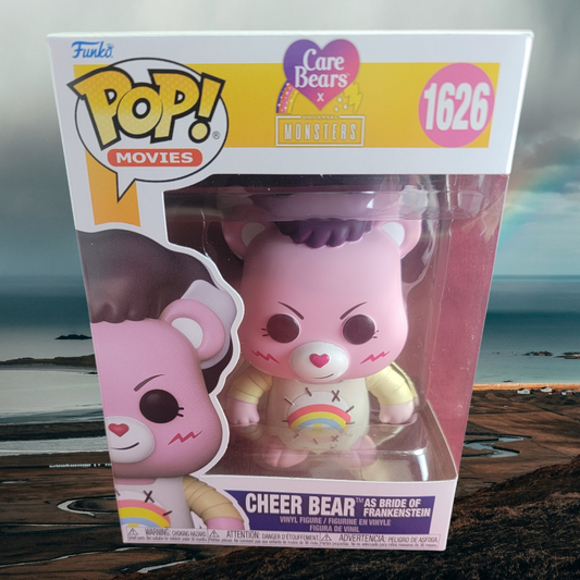 Cheer bear as bride of frankenstein funko #  1626 (nib)
With pop protector