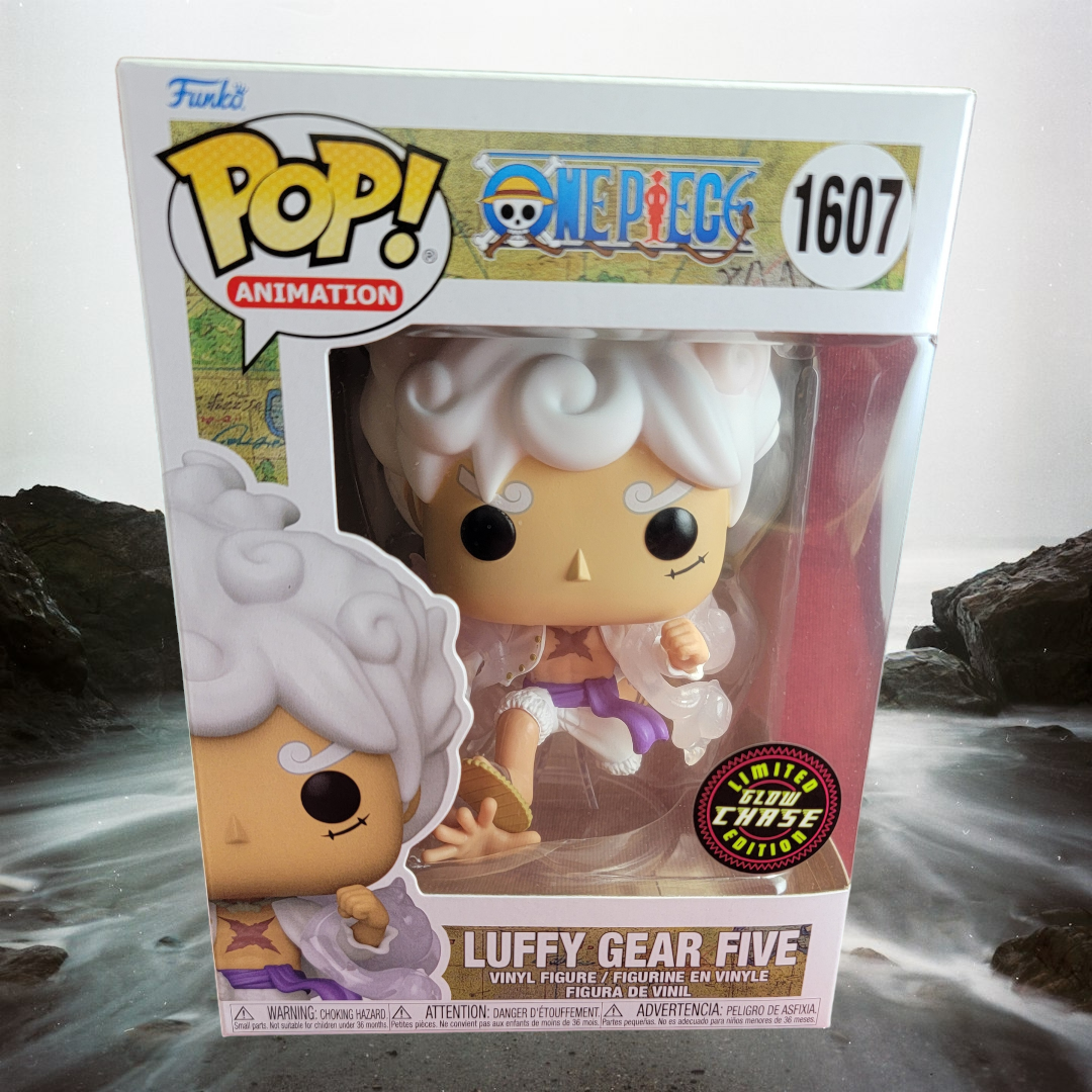 Luffy gear five chase exclusive funko # 1607 (nib)
With pop protector