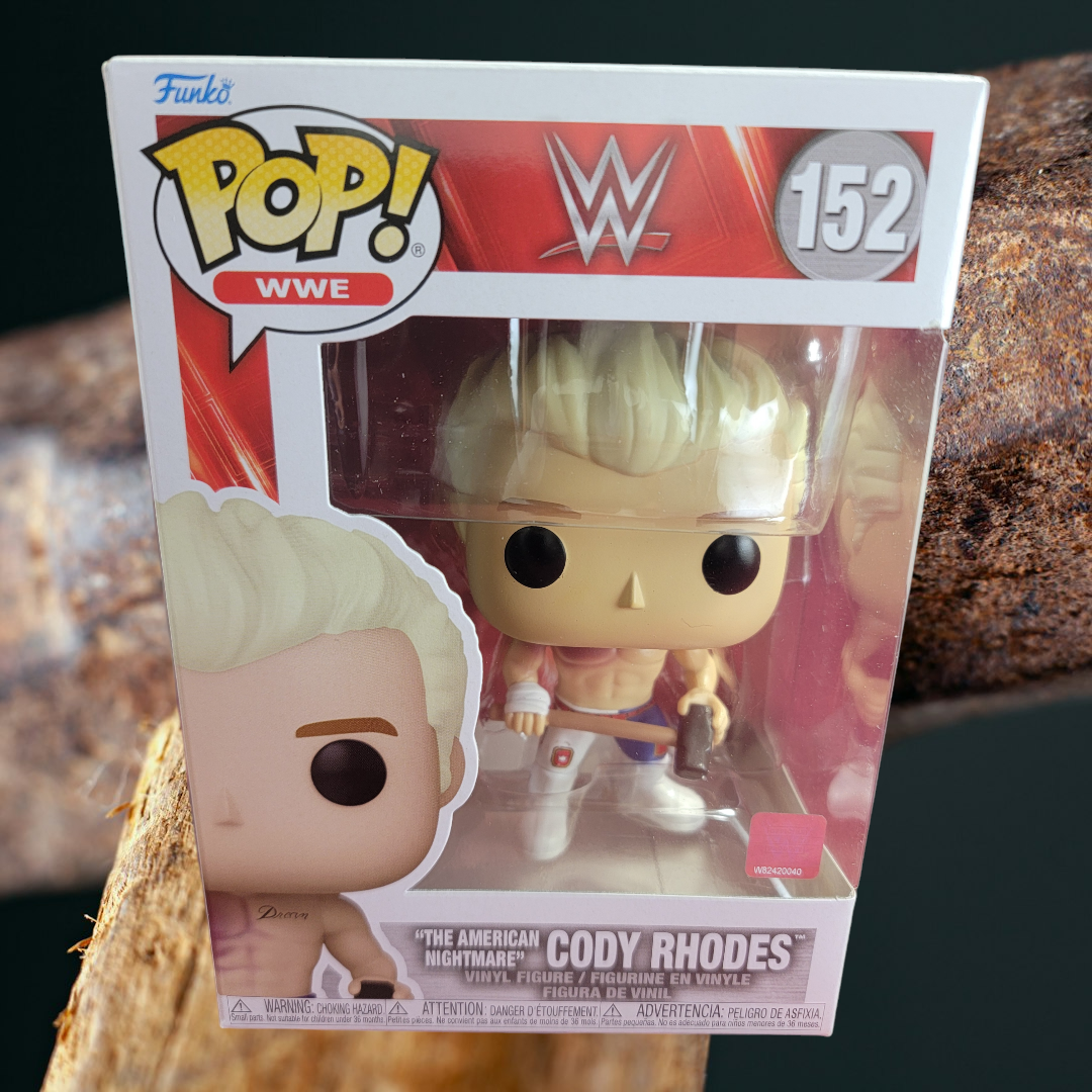 Cody Rhodes funko # 152 (nib)
With pop protector