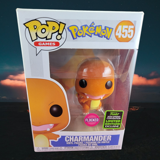 Charmander 2020 spring convention exclusive funko # 455 (nib)
With pop protector