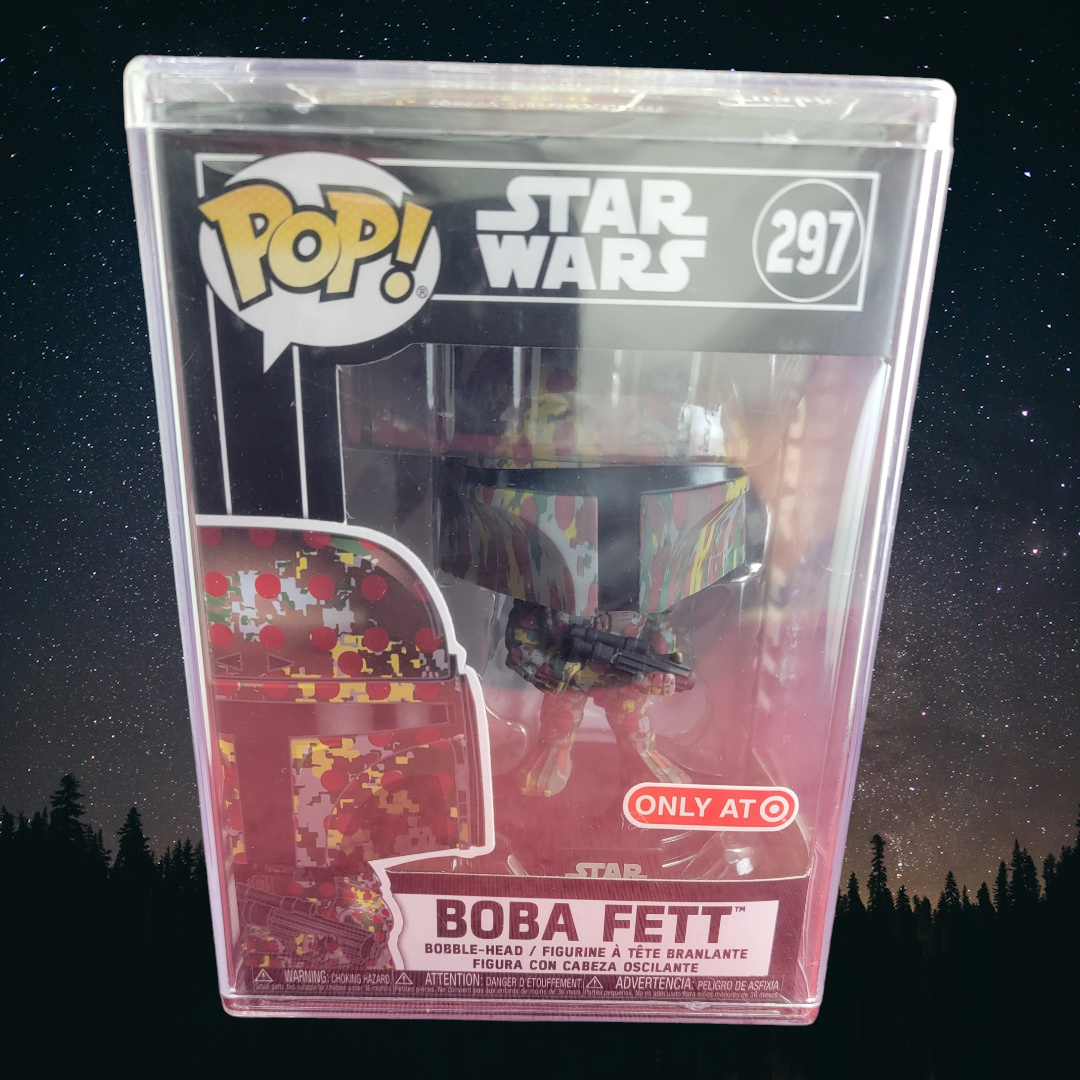 Boba fett target exclusive funko # 297 (nib)
In hard stack