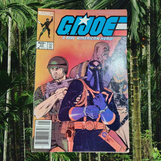 G.i.joe, a real American hero comic # 23, bagged and boarded