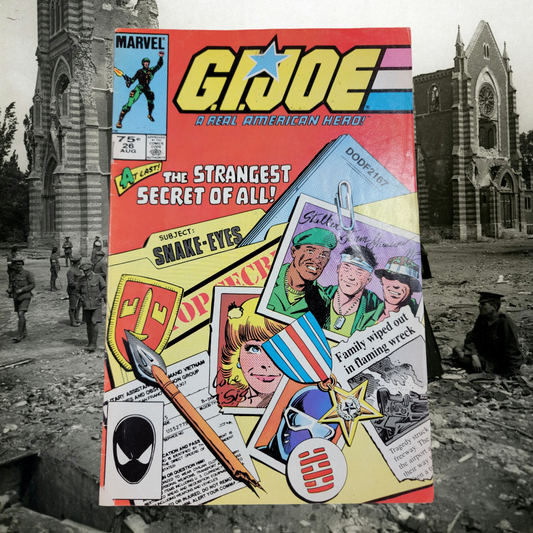 G.i.joe, a real American hero comic # 23, bagged and boarded