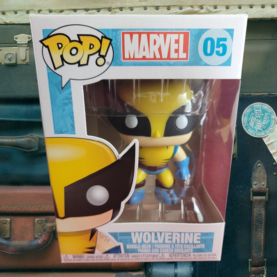 Wolverine funko # 05 (nib)
With pop protector