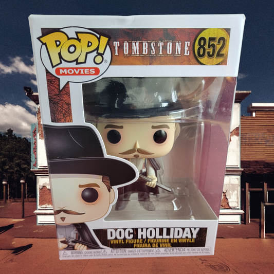 Doc holiday funko # 852 (nib)
With pop protector