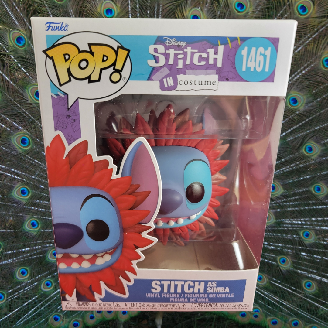 Stitch as Simba funko # 1461 (nib)
With pop protector