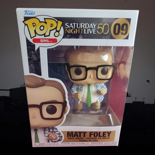 Matt Foley funko # 09 (nib)
With pop protector