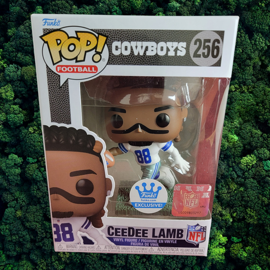 Ceedee Lamb funko exclusive # 256 (nib)
With pop protector