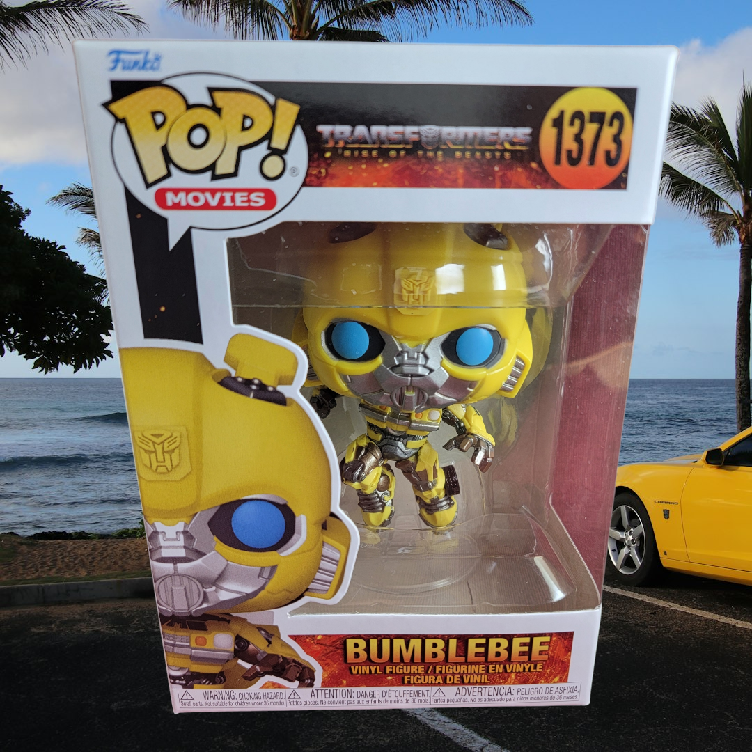 Bumblebee funko # 1373 (nib)
With pop protector