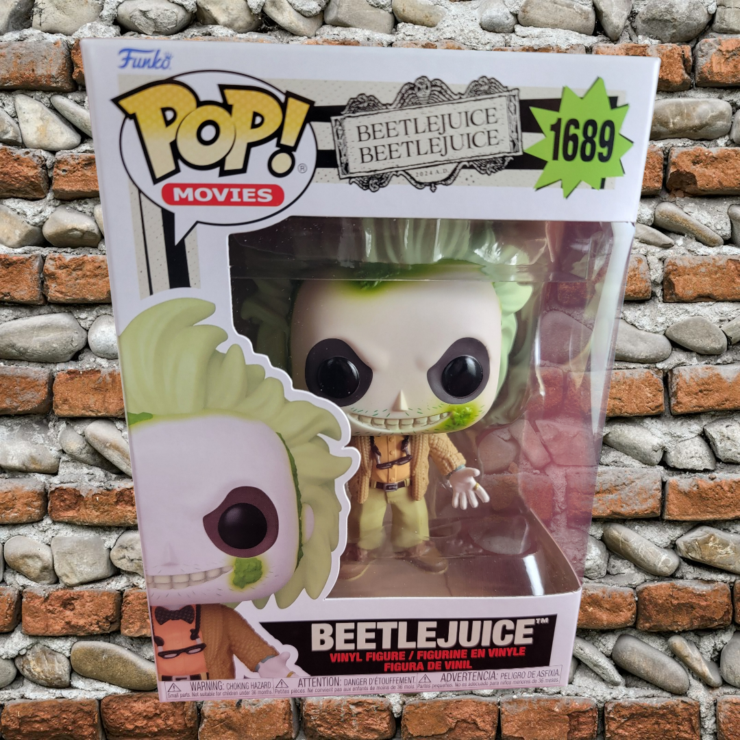 Beetlejuice funko # 1689 (nib)
With pop protector