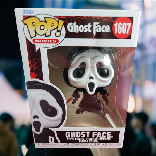 Ghost face  funko # 1607 (nib)
With pop protector