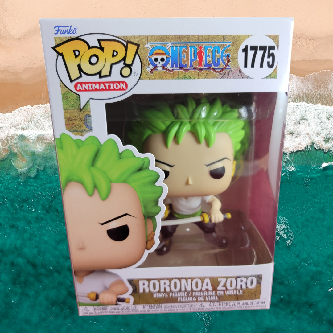 Roronoa Zoro  funko # 1775 (nib)
With pop protector