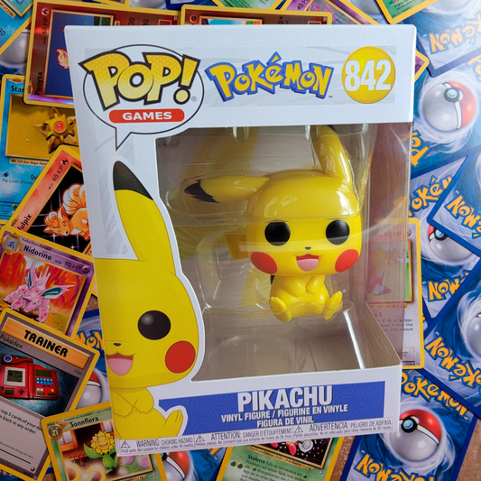 Pikachu funko # 842 (nib)
With pop protector