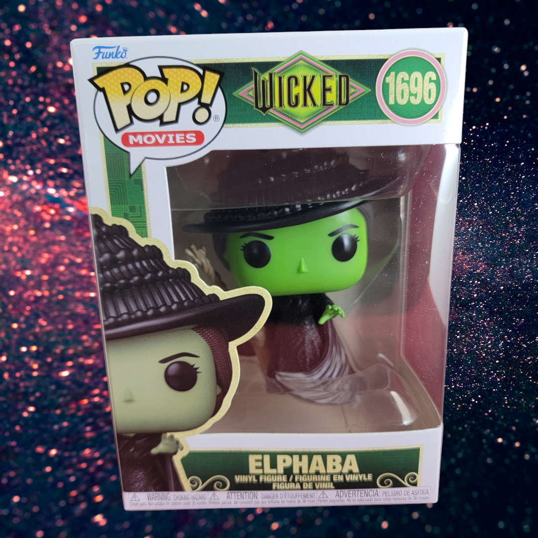 Elphaba funko # 1696 (nib)
With pop protector