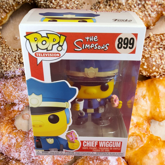 chief wiggum funko # 899 (nib) 
With pop protector