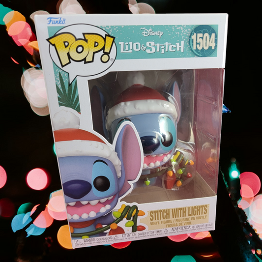 Stitch with lights funko # 1504 (nib)
With pop protector