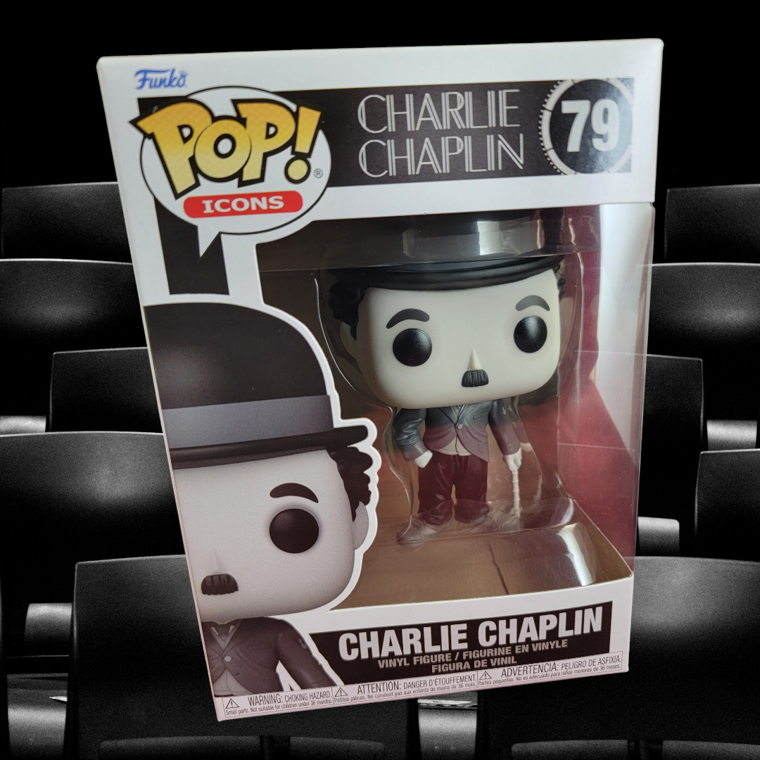 Charlie chaplin funko # 79 (nib)
With pop protector