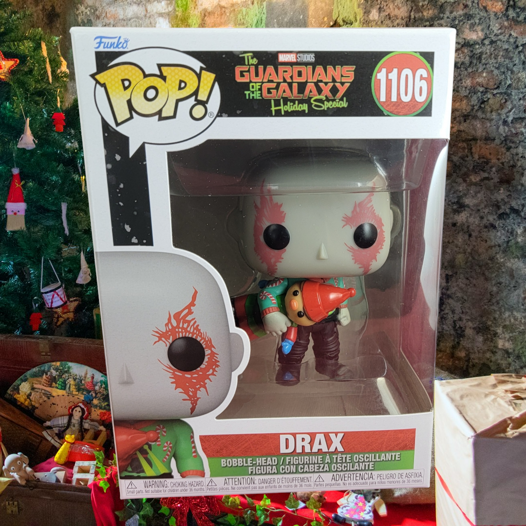 Drax funko # 1106 (nib)
With pop protector