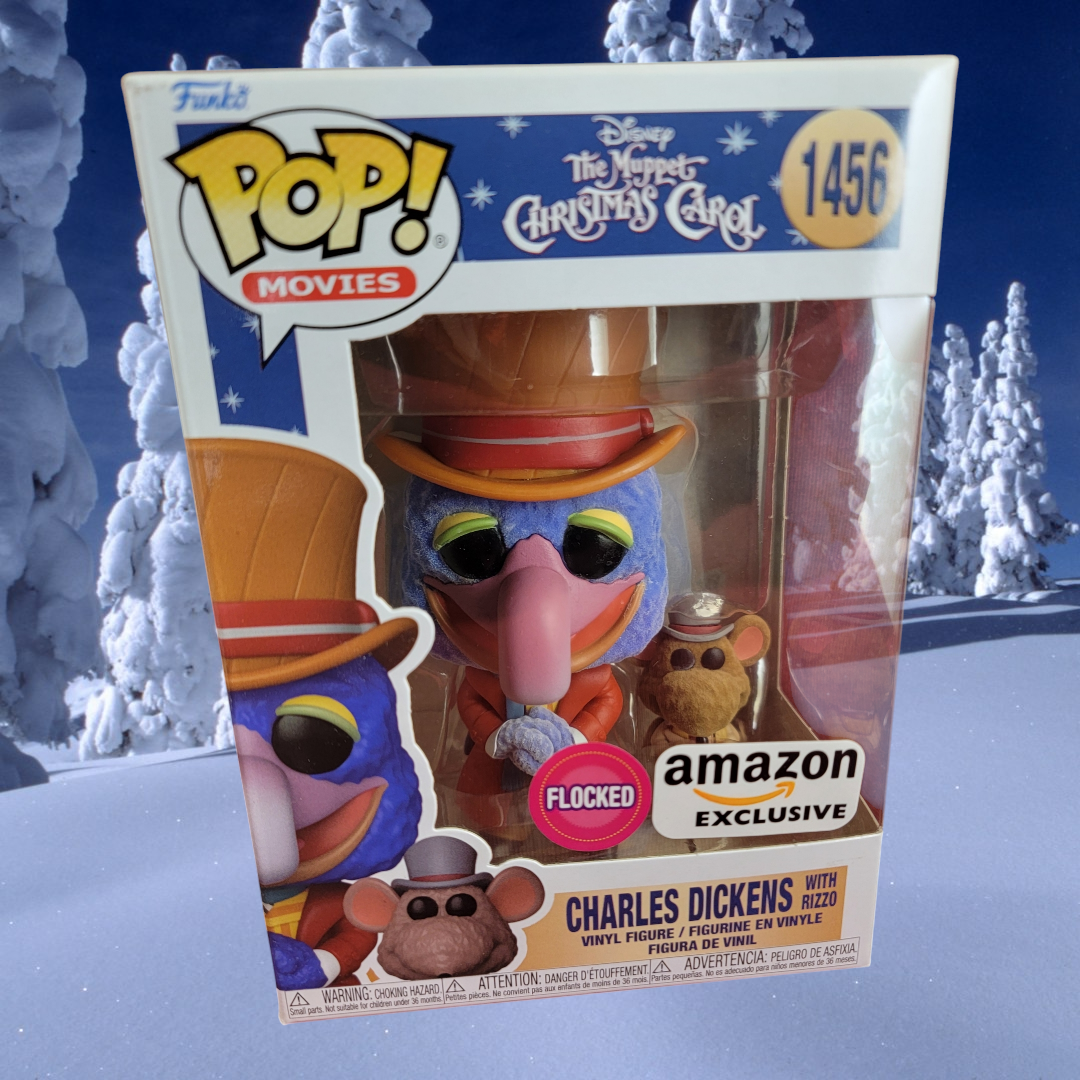 Charles Dickens with rizo amazon exclusive funko # 1456 (nib)
With pop protector