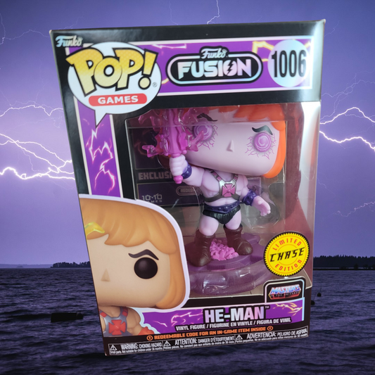 He-man funko fusion chase pop # 1006 (nib)
With pop protector