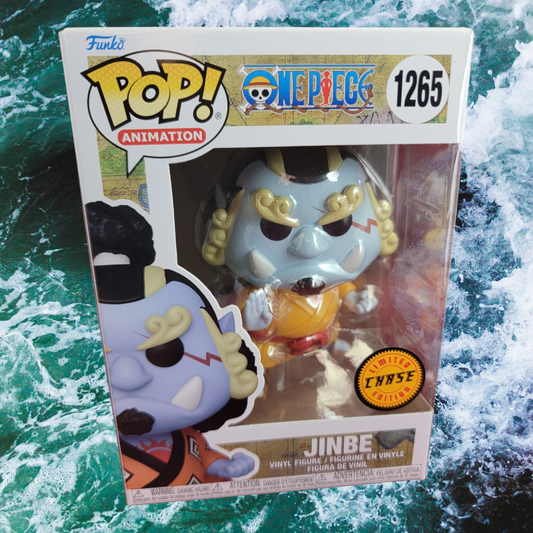 Jinbe chase exclusive funko # 1265 (nib) with pop protector