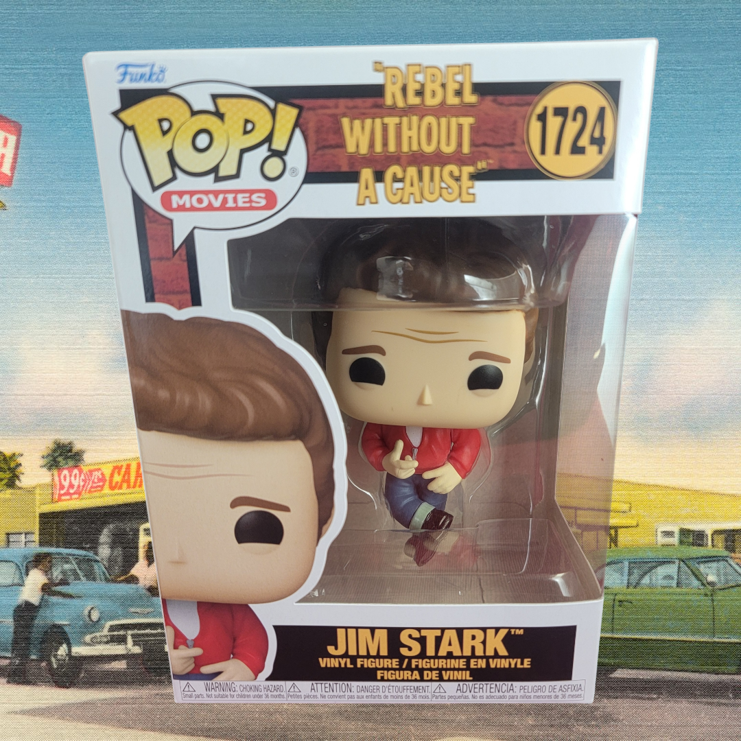 Jim stark funko # 1724 (nib) With pop protector