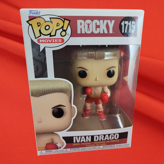 Ivan drago funko # 1715 (nib) With pop protector