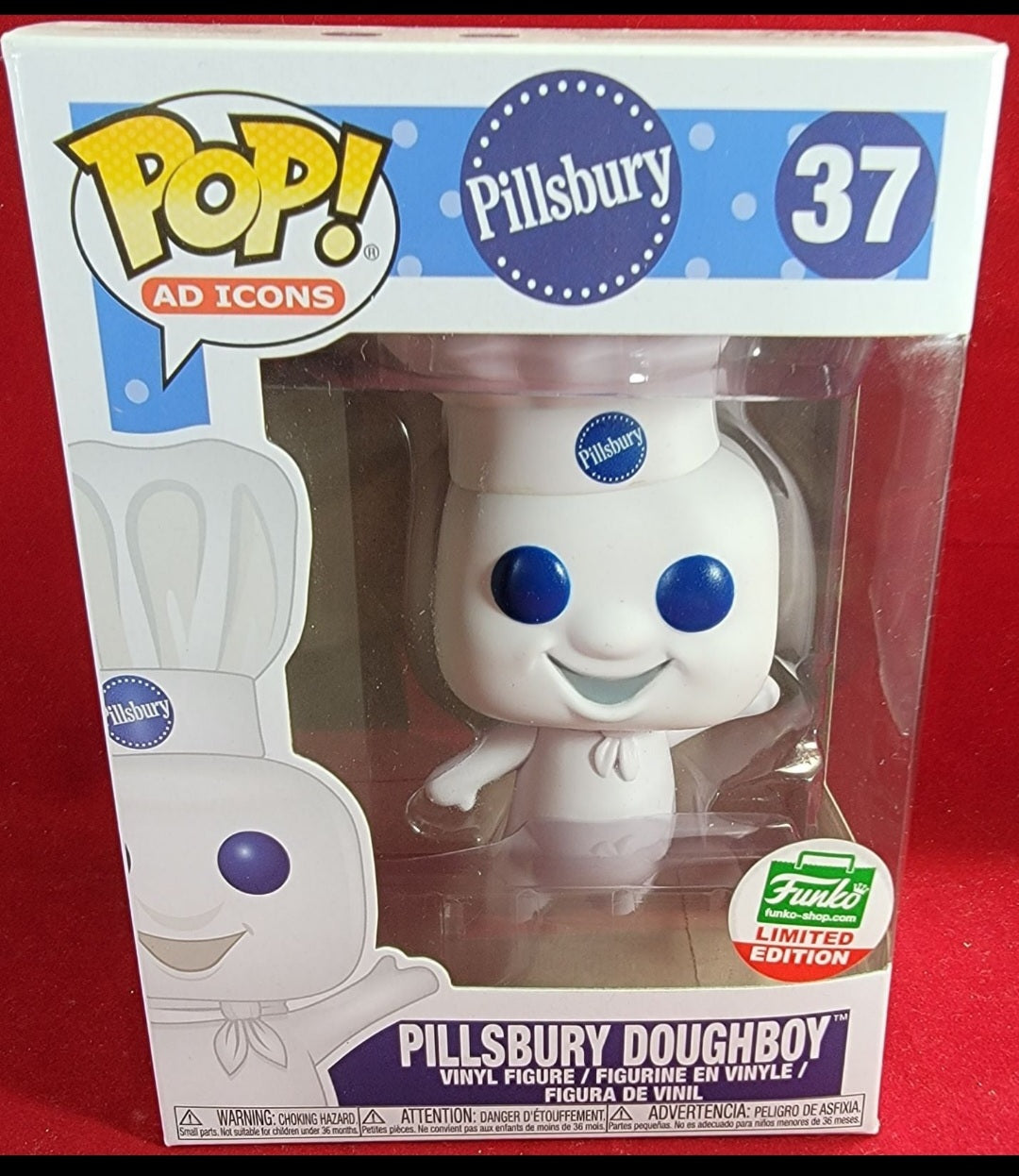 Pillsbury doughboy funko exclusive # 37 (nib)