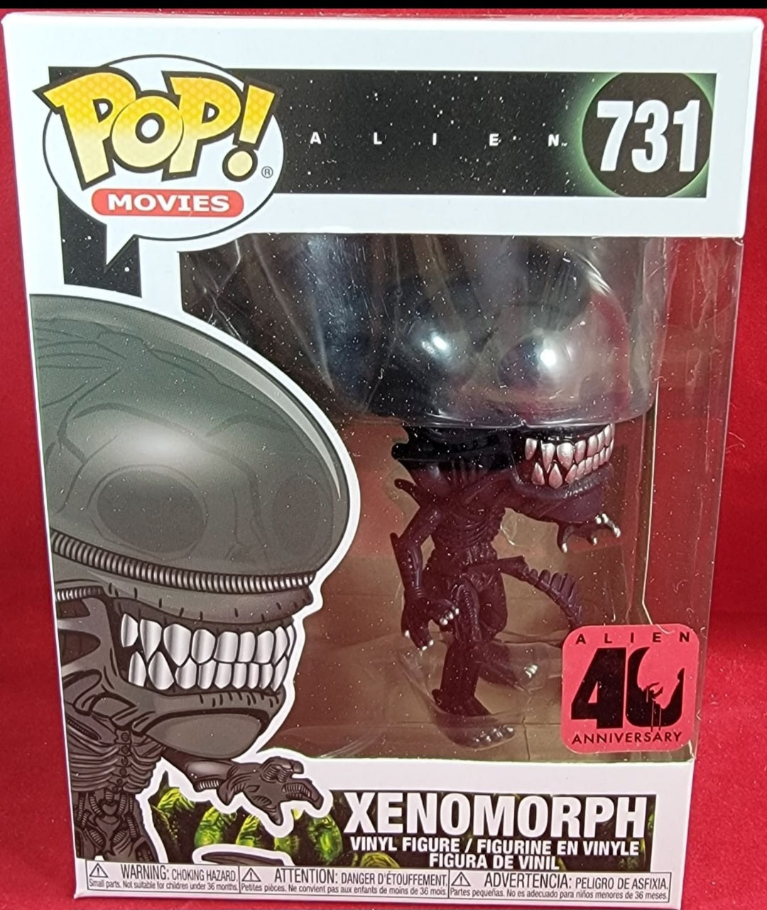 Xenomorph funko pop # 731 (nib)
With pop protector