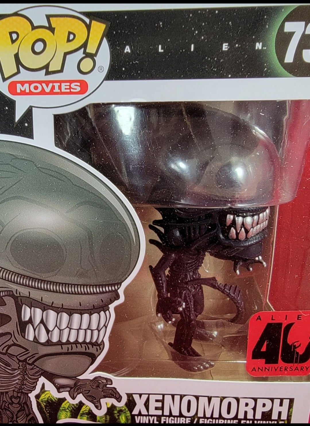 Xenomorph funko pop # 731 (nib)
With pop protector