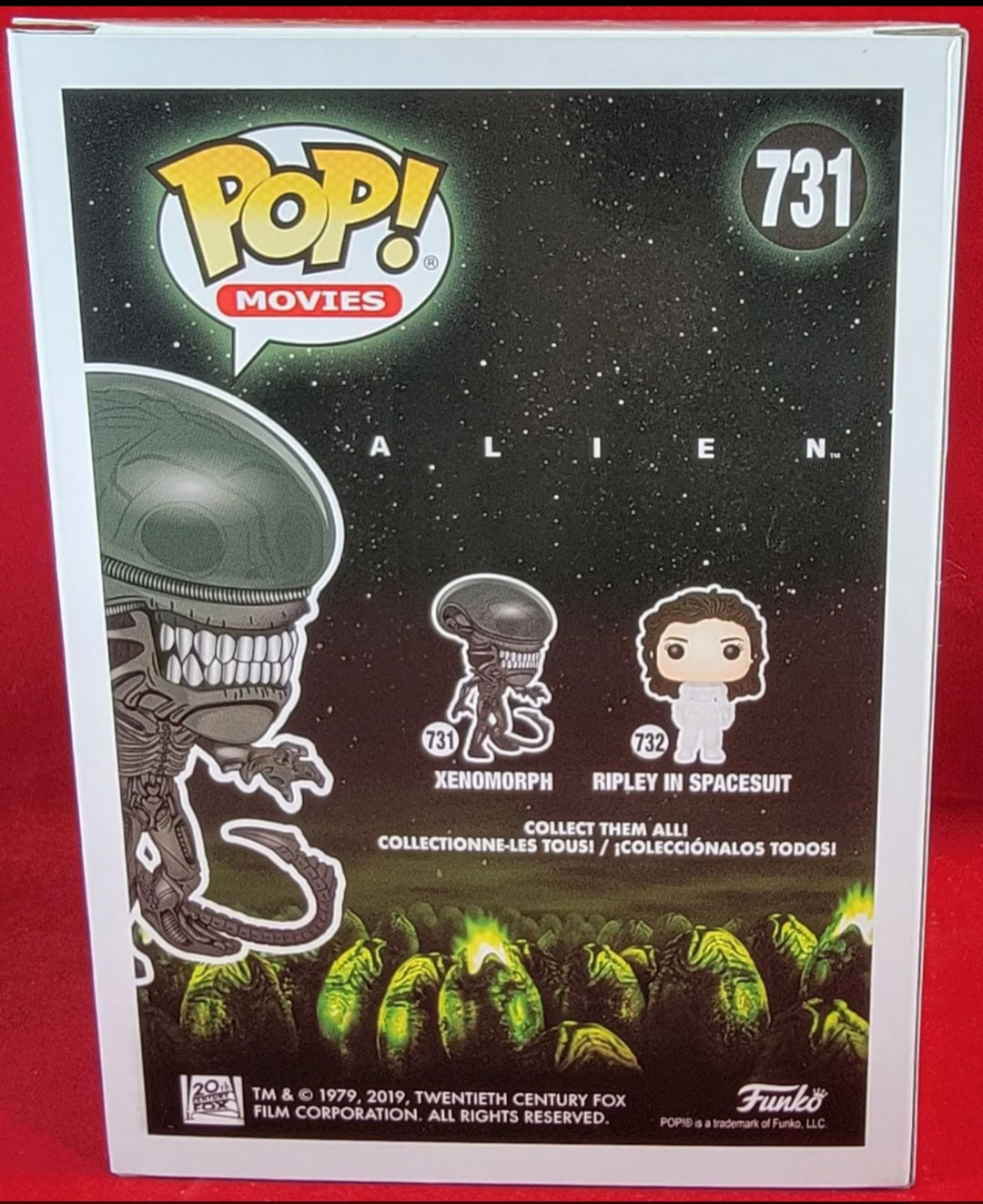 Xenomorph funko pop # 731 (nib)
With pop protector