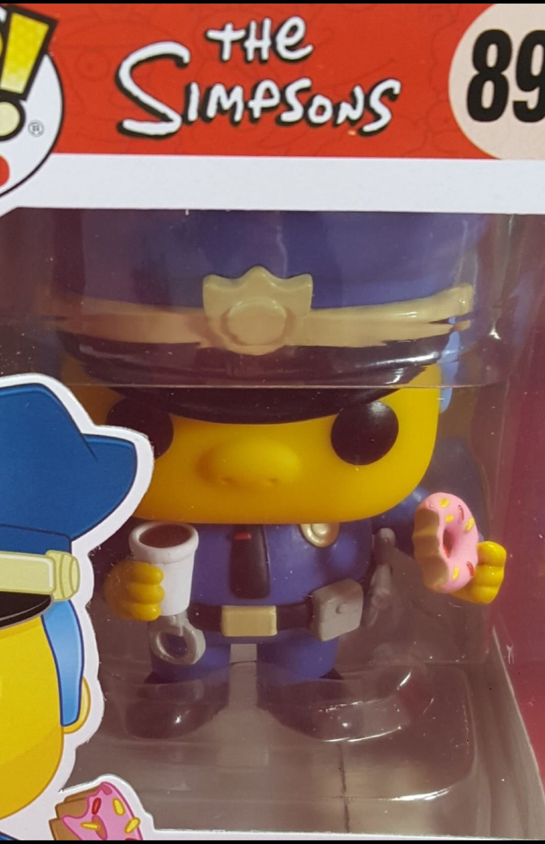 chief wiggum funko # 899 (nib) 
With pop protector