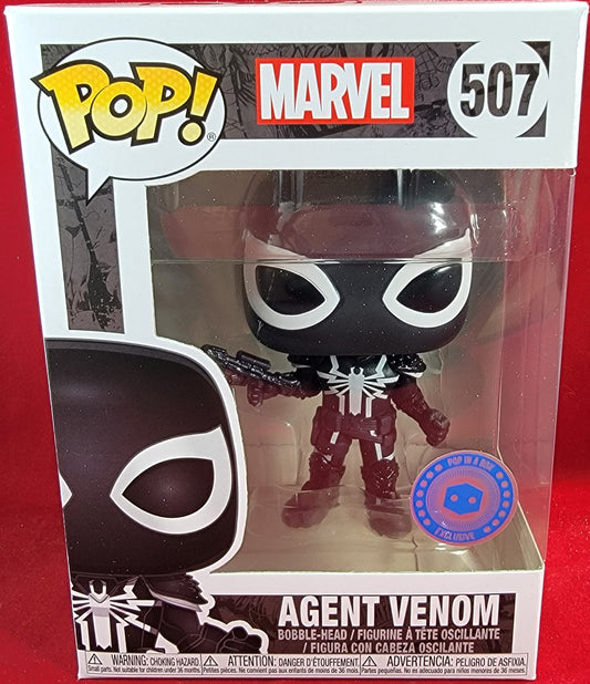 Agent venom pop in the box exclusive # 507 funko (nib)