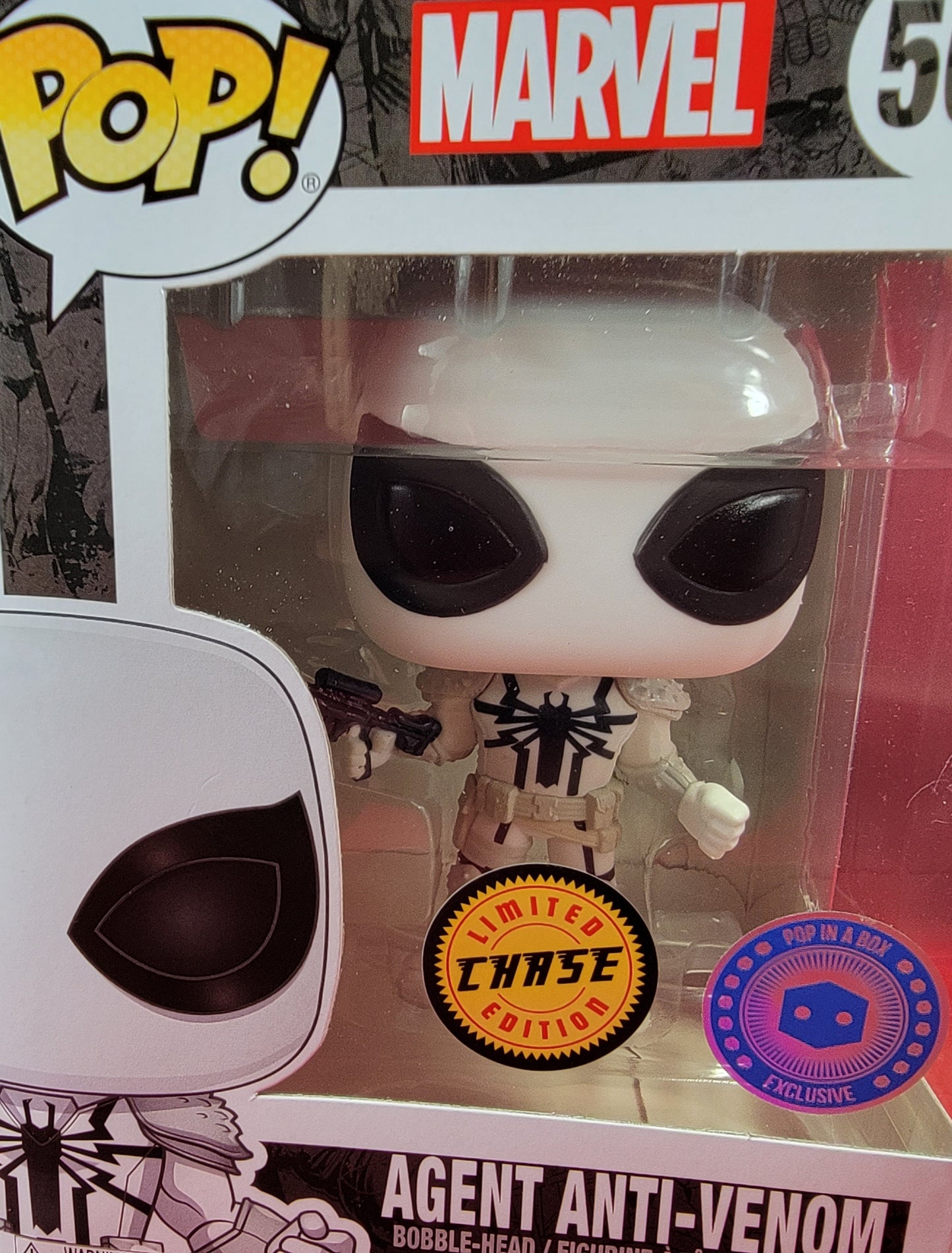 Agent anti-venom pop in the box Exclusive #507 funko (nib)