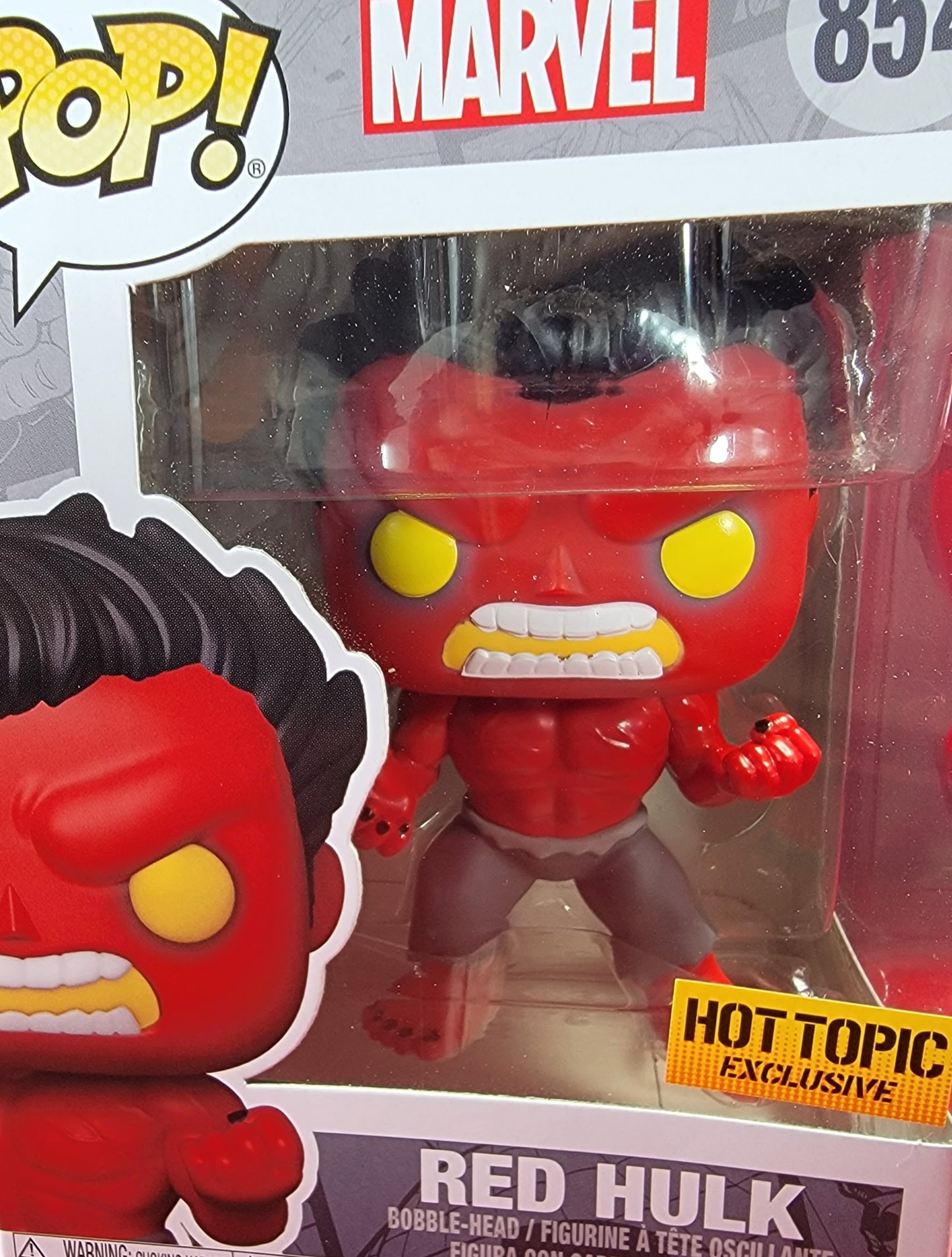 Red hulk hot topic exclusive funko # 854 (nib)