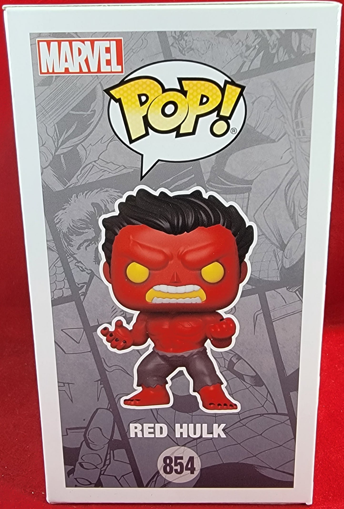 Red hulk hot topic exclusive funko # 854 (nib)