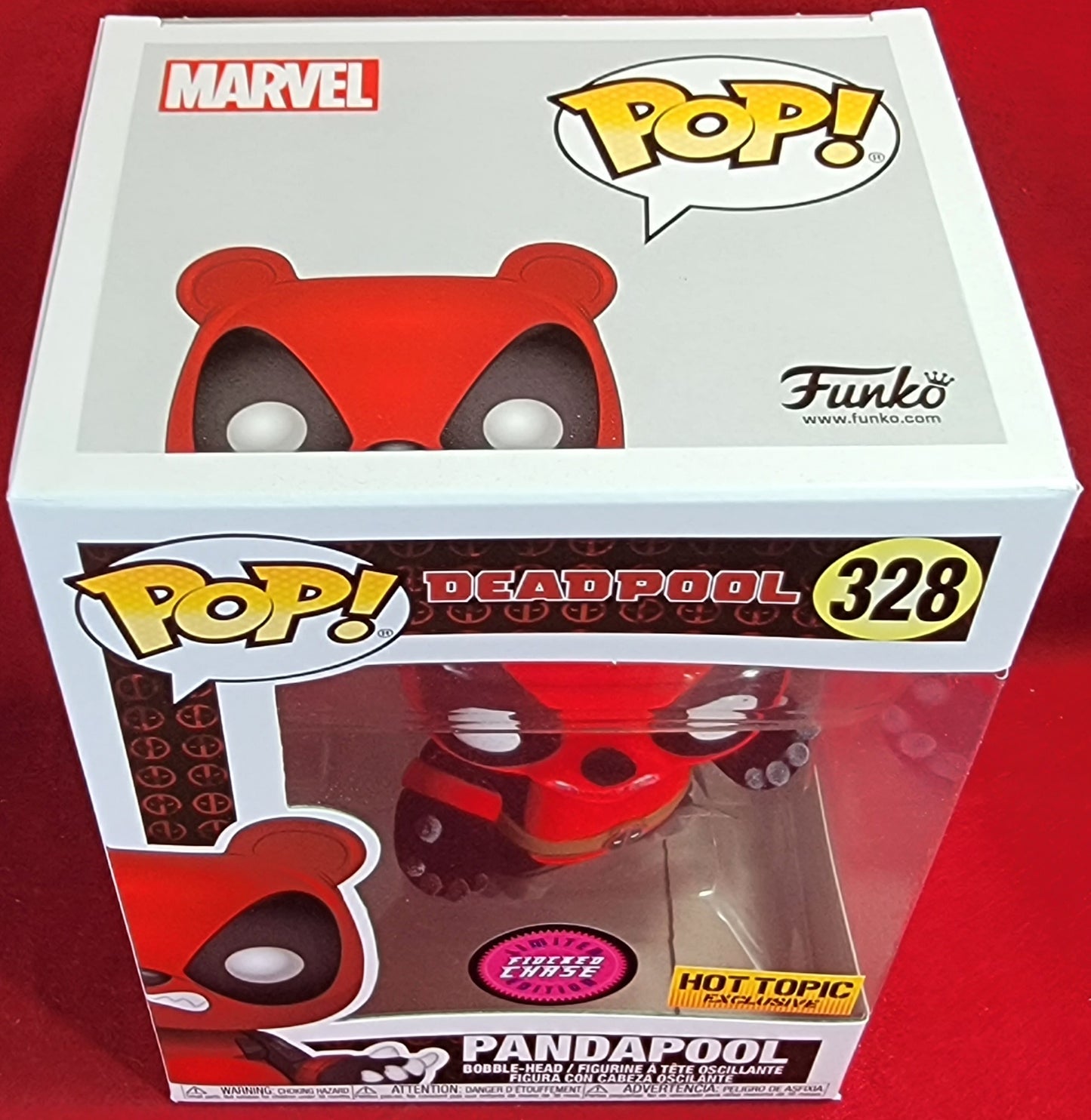 Deadpool as pandapoo hot topic exclusive funko # 328 (nib)