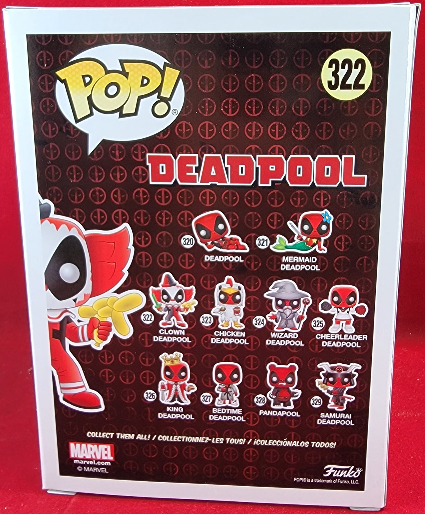 Deadpool funko # 322 (nib)