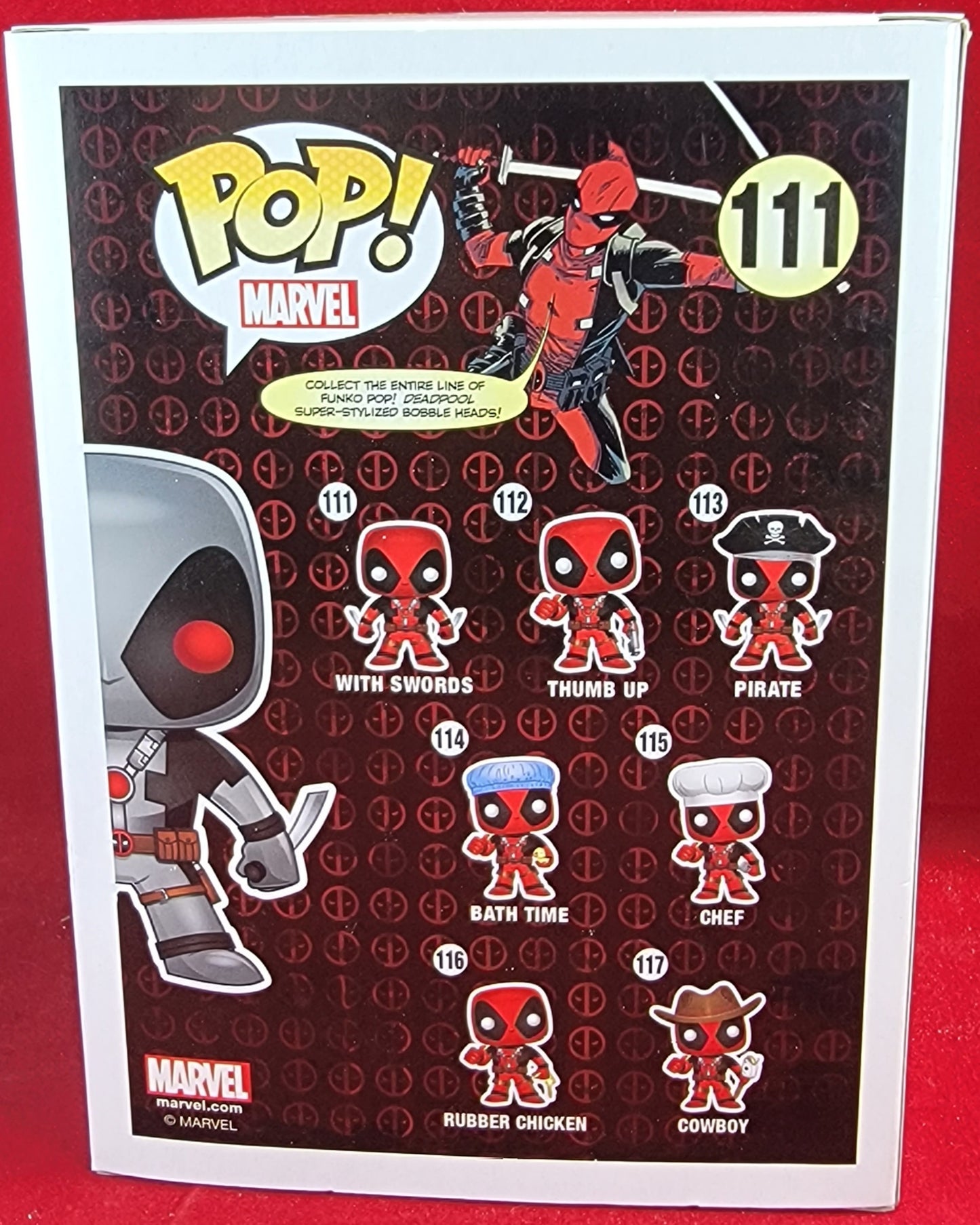 deadpool gamestop exclusive funko 111 (nib)